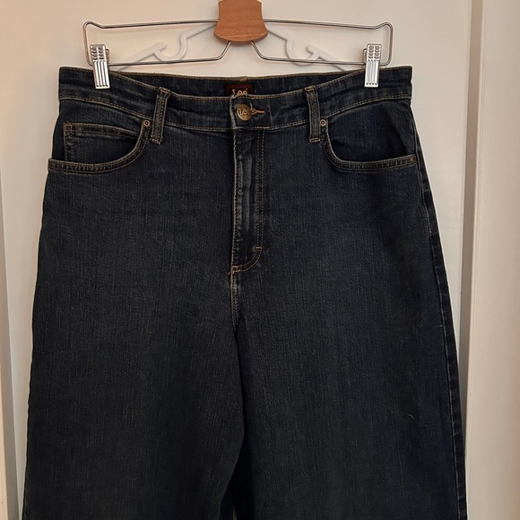 Lee Legendary Trouser Wideleg Jeans Size 14 - Picture 7 of 12